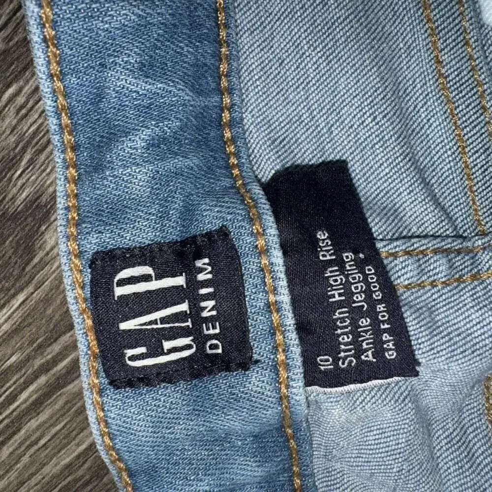 Gap Denim 10 stretch high rise ankle jegging